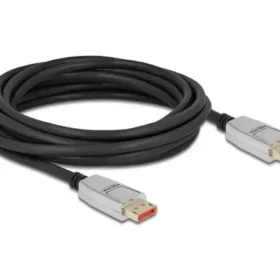 כבל HDR חיבור מסך DisplayPort זכר/זכר DELOCK | 87043 | 8K | 60hertz