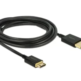 כבל אקטיבי HDMI 3D תקע מיני HDMI לתקע HDMI-A זז DELOCK 84779 4K 60hertz (1)
