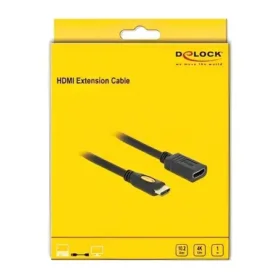 כבל מאריך HDMI ז/נ DELOCK | 83082 | 4K | 30hertz