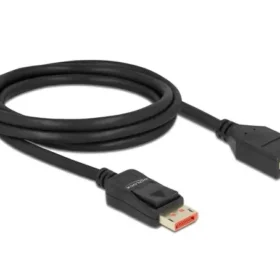 כבל מאריך HDR חיבור מסך DisplayPort זכר/נקבה DELOCK | 87071 | 8K | 60hertz