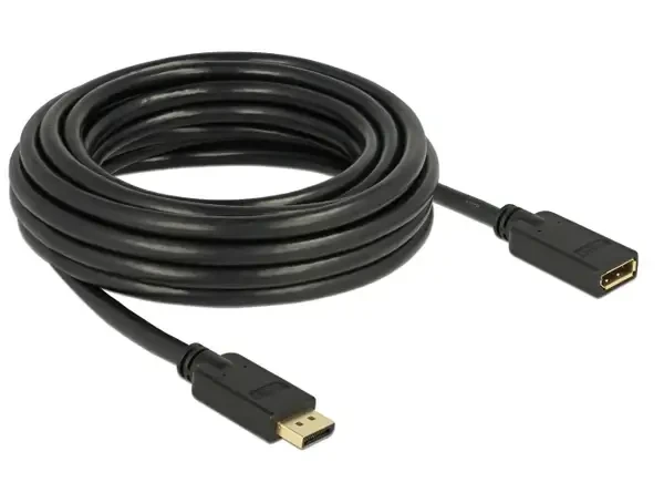 כבל מאריך חיבור מסך DisplayPort זכר/נקבה DELOCK 84906 4K 60hertz