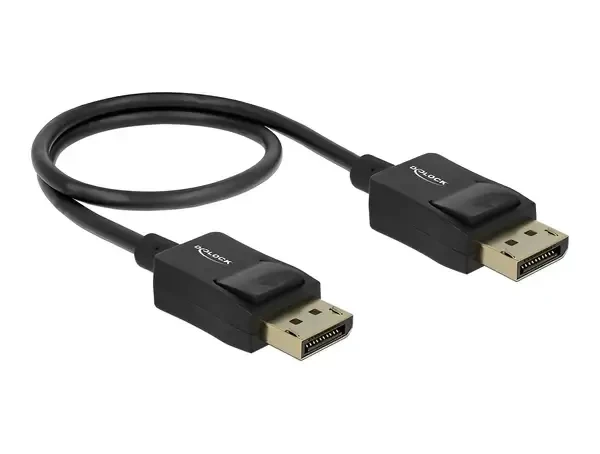 כבל קואקסיאלי DisplayPort זכר/זכר DELOCK 85299 8K 60hertz