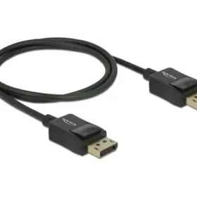 כבל קואקסיאלי DisplayPort זכר/זכר DELOCK 85300 8K 60hertz