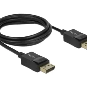 כבל קואקסיאלי DisplayPort זכר/זכר DELOCK 85301 8K 60hertz