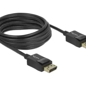 כבל קואקסיאלי DisplayPort זכר/זכר DELOCK 85304 8K 60hertz