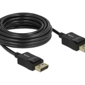 כבל קואקסיאלי DisplayPort זכר/זכר DELOCK 85305 8K 60hertz