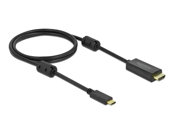 כבל תצוגה USB-C אקטיבי לחיבור מסך HDMI ז/ז DELOCK | 85969 | 4K | 60hertz