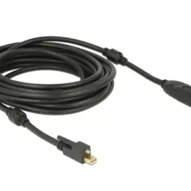 כבל תצוגה מיני DisplayPort לחיבור מסך HDMI ז/ז אקטיבי DELOCK 83732 4K 30hertz