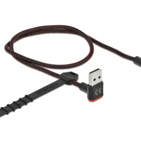 כבל EASY-USB2.0 תקע USB-A בזווית 90° לתקע USB-C בזווית 90° ז/ז DELOCK | 85275 | 4K