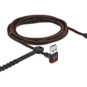 כבל EASY-USB2.0 תקע USB-A בזווית 90° לתקע USB-C בזווית 90° ז/ז DELOCK | 85278 | 4K