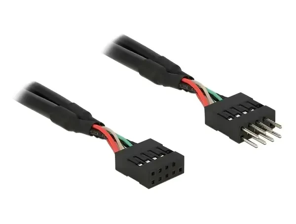 כבל USB 2.0 תקע 10 פין לשקע 10 פין DELOCK | 83874 | 4K