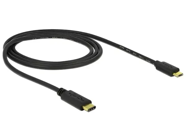 כבל USB 2.0 תקע USB-C לתקע USB Micro-B תומך PD 3A ז/ז DELOCK | 83334 | 4K