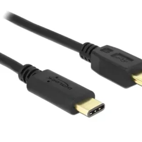 כבל USB 2.0 תקע USB-C לתקע USB Mini-B ז/ז DELOCK | 83336 | 4K