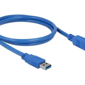 כבל USB 3.0 5Gbps תקע USB-B לתקע USB-A ז/ז DELOCK | 82434 | 4K