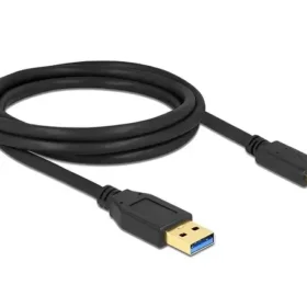 כבל USB 3.2 Gen 1 5Gbps תקע USB-A לתקע USB-C ז/ז DELOCK | 84004 | 4K