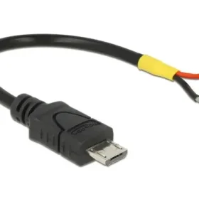כבל USB-A 2.0 זכר עם 2 גידים פתוחים ז/ז DELOCK | 82697 | 4K