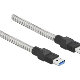 כבל USB-A 3.2 Gen 1 5Gbps תעשייתי מצופה מתכת ז/ז DELOCK | 86774 | 4K