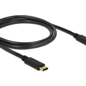 כבל USB-C 2.0 תומך PD 3A ז/ז DELOCK | 83673 | 4K