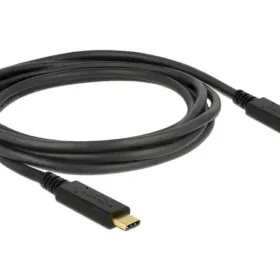 כבל USB-C 3.1 Gen1 5Gbps תומך PD 3A ז/ז DELOCK | 83668 | 4K