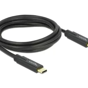 כבל USB-C 3.1 Gen1 5Gbps תומך PD 5A ז/ז DELOCK | 85527 | 4K