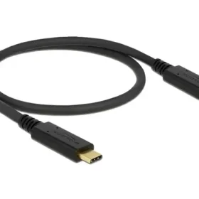 כבל USB-C 3.1 Gen2 10Gbps תומך PD 3A ז/ז DELOCK | 83042 | 4K