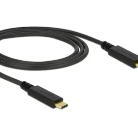 כבל USB-C 3.1 Gen2 10Gbps תומך PD 3A ז/ז DELOCK | 83661 | 4K