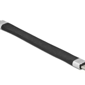 כבל USB-C 3.2 Gen2 10Gbps שטוח PD 5A זז DELOCK 86939