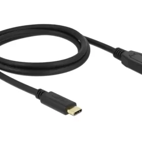 כבל USB3.1 Gen2 10Gbps תקע USB-C לתקע USB Micro-B תומך PD 3A ז/ז DELOCK | 83677 | 4K