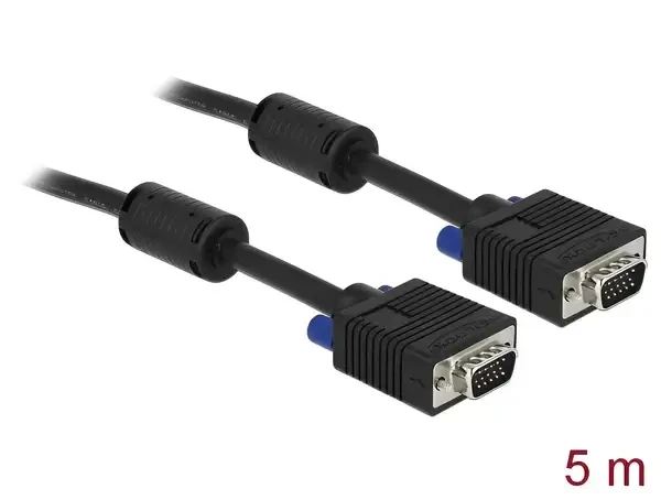 כבל VGA חיווט מלא ז/ז DELOCK | 82559