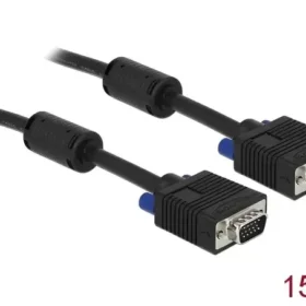 כבל VGA חיווט מלא ז/ז DELOCK | 82561