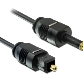 כבל אודיו אופטי תקע Toslink לתקע מיני Toslink ז/ז DELOCK | 82875