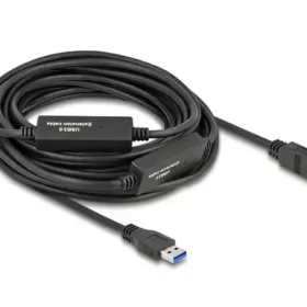 כבל אקטיבי USB 3.2 Gen 1 5Gbps תקע USB-B לתקע USB-A ז/ז DELOCK | 85381 | 4K
