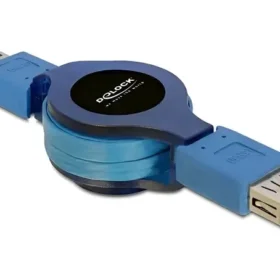 כבל מאריך USB-A 3.0 5Gbps נמתח ז/נ DELOCK | 82649 | 4K