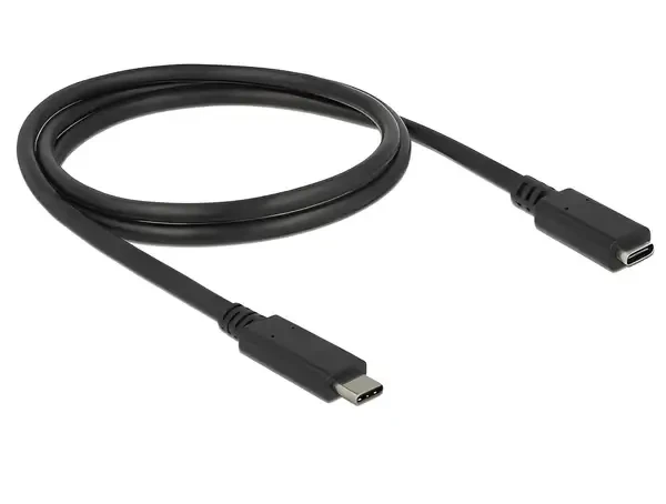 כבל מאריך USB-C 3.1 Gen1 5Gbps תומך PD 3A ז/נ DELOCK | 85533 | 4K