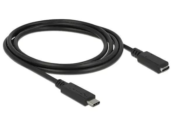 כבל מאריך USB-C 3.1 Gen1 5Gbps תומך PD 3A ז/נ DELOCK | 85534 | 4K