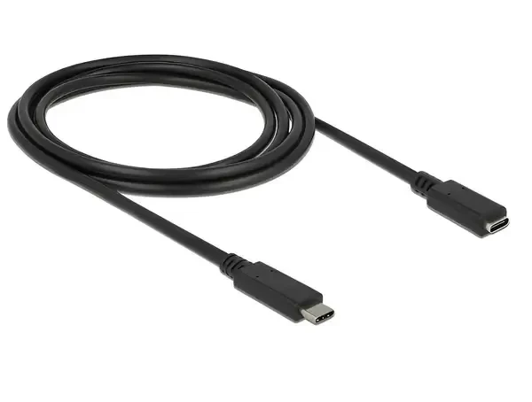 כבל מאריך USB-C 3.1 Gen1 5Gbps תומך PD 3A ז/נ DELOCK | 85542 | 4K