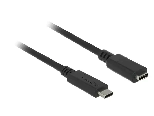 כבל מאריך USB-C 3.1 Gen1 5Gbps תומך PD 3A ז/נ DELOCK | 85542 | 4K