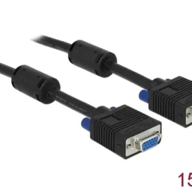 כבל מאריך VGA חיווט מלא ז/נ DELOCK | 82568