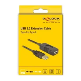 כבל מאריך אקטיבי USB-A 2.0 ז/נ DELOCK | 82308 | 4K