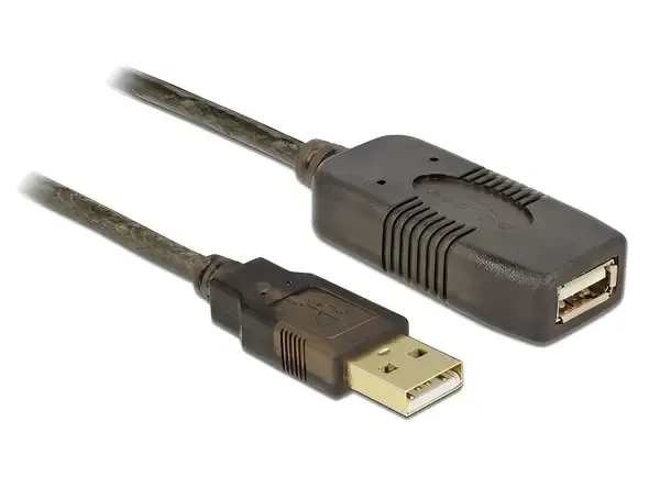 כבל מאריך אקטיבי USB-A 2.0 ז/נ DELOCK | 82446 | 4K