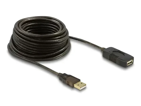 כבל מאריך אקטיבי USB-A 2.0 ז/נ DELOCK | 82446 | 4K