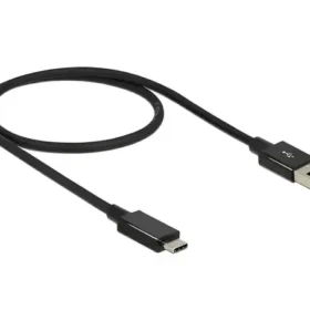 כבל קואקסיאלי USB3.1 Gen2 10Gbps תקע USB-C לתקע USB-A ז/ז DELOCK | 83983 | 4K