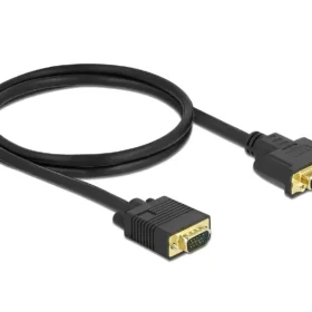 כבל תצוגה תקע VGA לשקע DVI 24+5 ז/נ DELOCK | 86756 | 4K | 60hertz