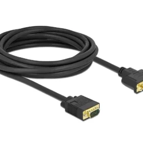 כבל תצוגה תקע VGA לשקע DVI 24+5 ז/נ DELOCK | 86759 | 4K | 60hertz