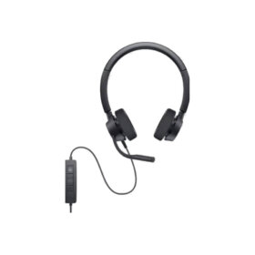 אוזניות חוטיות + מיקרופון של חברת דל DELL | 5397184514023 | USB
