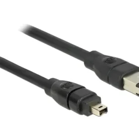 כבל FireWire 4/6 ז/ז DELOCK | 82577 | 4K