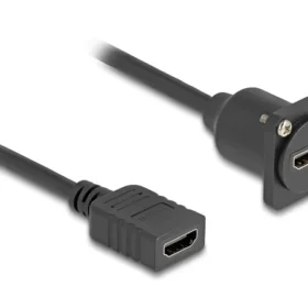 כבל HDMI 4K HDR להתקנה בפאנל מסדרה D נ/נ DELOCK | 87982