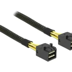 כבל Mini SAS HD SFF-8643 ז/ז DELOCK | 83387 | 4K