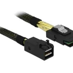 כבל Mini SAS HD SFF-8643 ל- Mini SAS SFF-8087 ז/ז DELOCK | 83388 | 4K