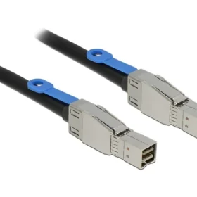 כבל Mini SAS HD SFF-8644 ז/ז DELOCK | 83394 | 4K
